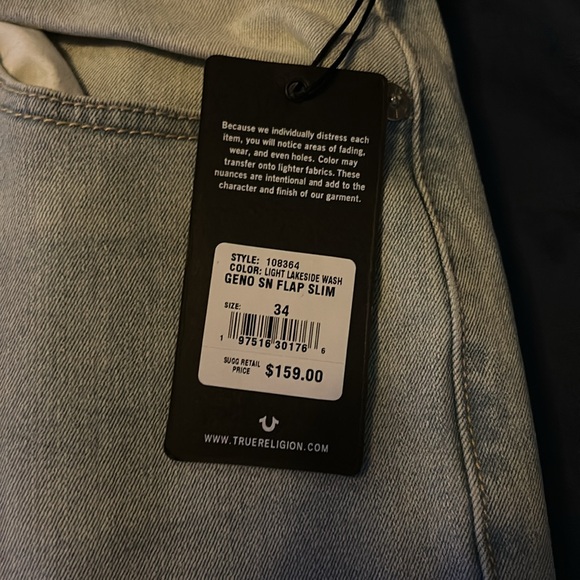 Brand new true religion jeans, size 34 - Picture 2 of 5